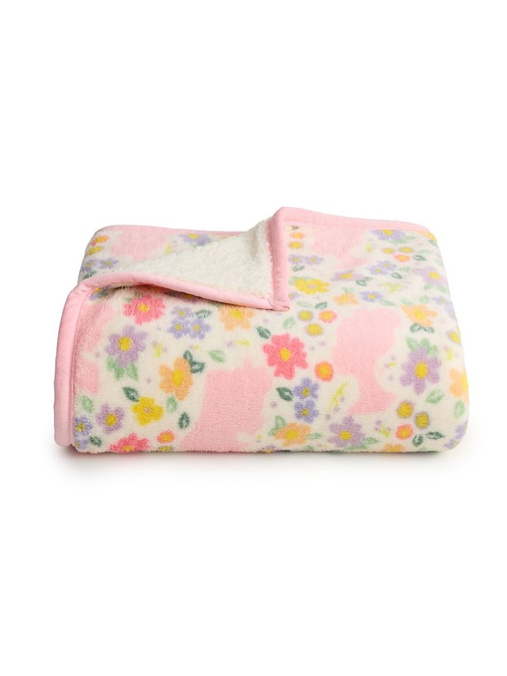 The Big One Disney Princess Silhouette Sherpa Throw Blanket